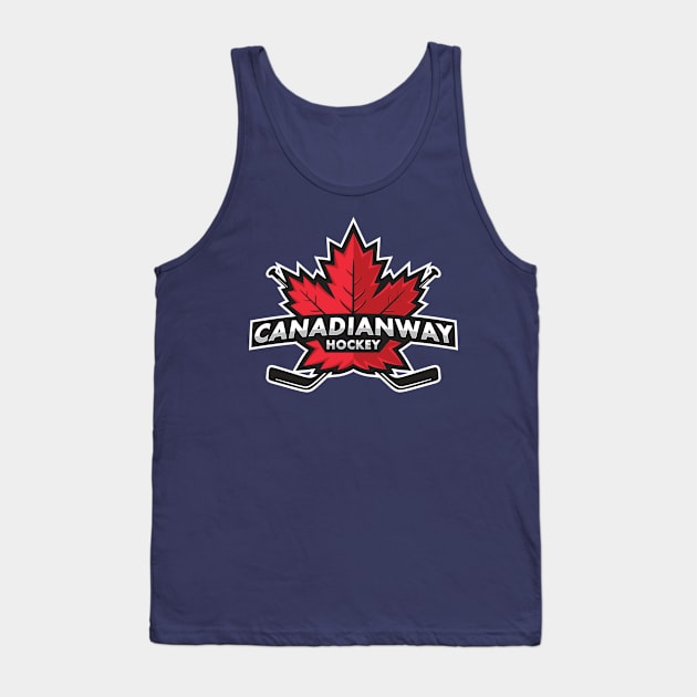 Canadian Hockey Maple Leaf Tank Top by saigon199x